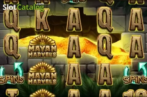 Οθόνη 1. Mayan Marvels Κουλοχέρης