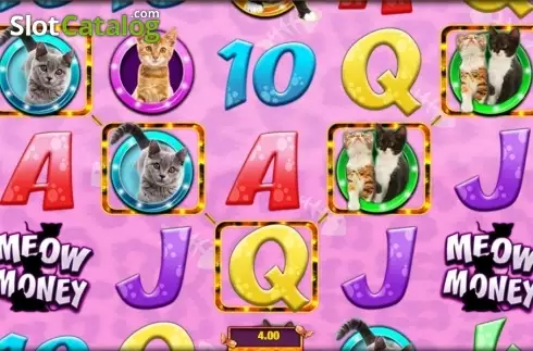 Οθόνη 4. Meow Money Κουλοχέρης 