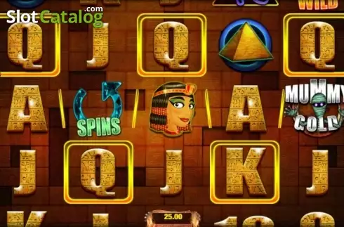 Οθόνη 4. Mummy Gold Κουλοχέρης