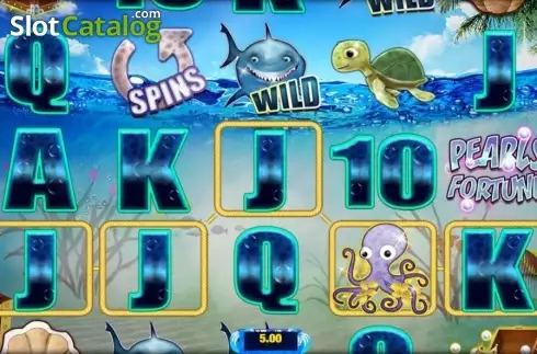 Οθόνη 2. Pearl's Fortune Κουλοχέρης