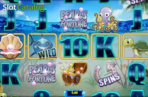 Οθόνη 6. Pearl's Fortune Κουλοχέρης