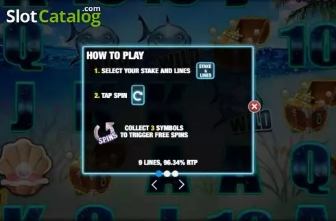 Πίνακας πληρωμών 1. Pearl's Fortune Κουλοχέρης