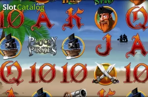 Οθόνη 1. Plucky Pirates Κουλοχέρης