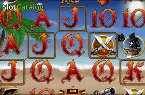 Οθόνη 2. Plucky Pirates Κουλοχέρης