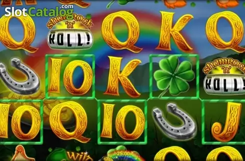 Οθόνη 3. Shamrock'n Roll Κουλοχέρης