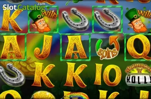 Οθόνη 4. Shamrock'n Roll Κουλοχέρης