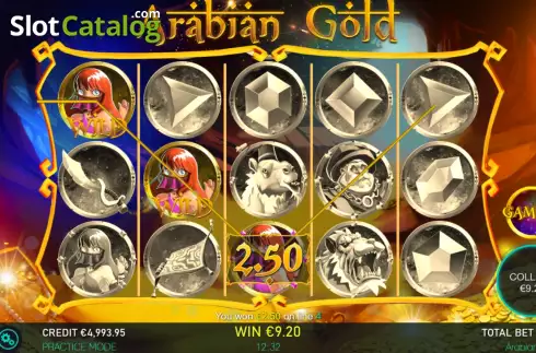 Οθόνη3. Arabian Gold Κουλοχέρης