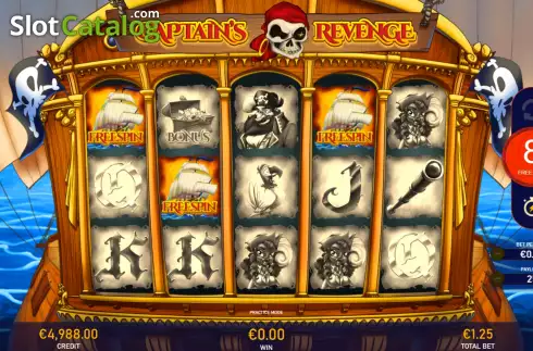Οθόνη5. Captain's Revenge Κουλοχέρης