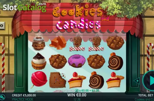 Οθόνη2. Cookies and candies Κουλοχέρης 