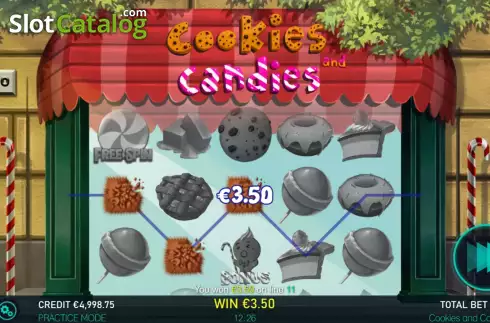 Οθόνη4. Cookies and candies Κουλοχέρης 