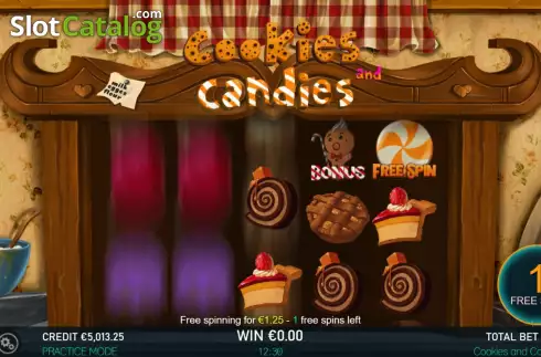 Οθόνη7. Cookies and candies Κουλοχέρης 
