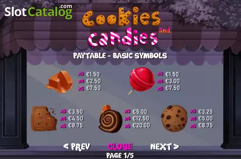 Οθόνη9. Cookies and candies Κουλοχέρης 
