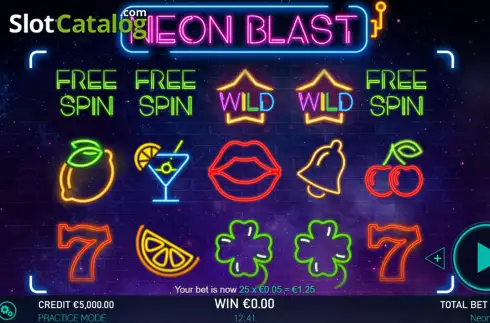 Οθόνη2. Neon Blast Κουλοχέρης