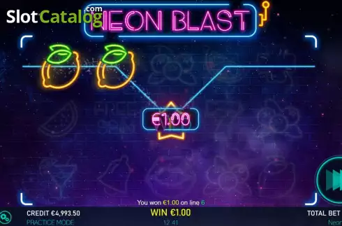 Οθόνη3. Neon Blast Κουλοχέρης