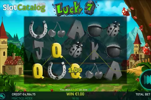 Οθόνη3. Lucky 7 (Nemesis Game Studio) Κουλοχέρης