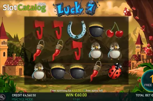 Οθόνη7. Lucky 7 (Nemesis Game Studio) Κουλοχέρης