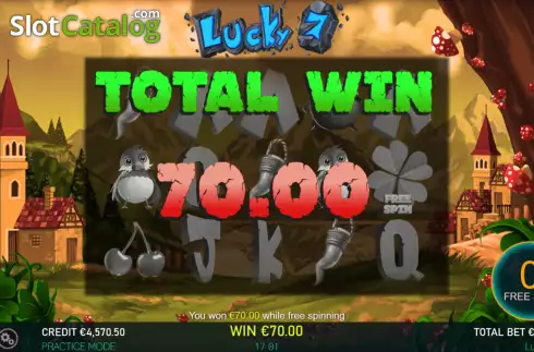 Οθόνη8. Lucky 7 (Nemesis Game Studio) Κουλοχέρης