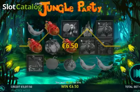 Οθόνη4. Jungle Party Κουλοχέρης