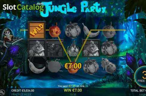 Οθόνη7. Jungle Party Κουλοχέρης