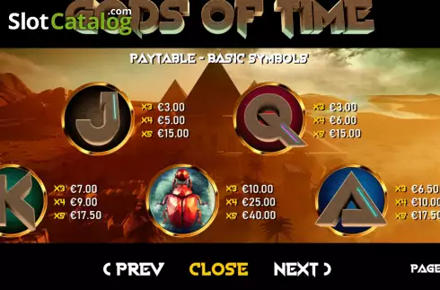 Οθόνη9. Gods of Time Κουλοχέρης