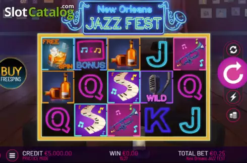 Οθόνη2. New Orleans Jazz Fest Κουλοχέρης