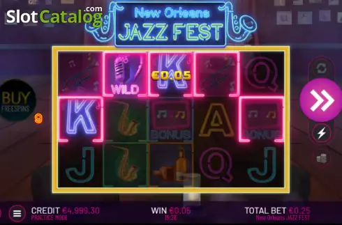 Οθόνη3. New Orleans Jazz Fest Κουλοχέρης