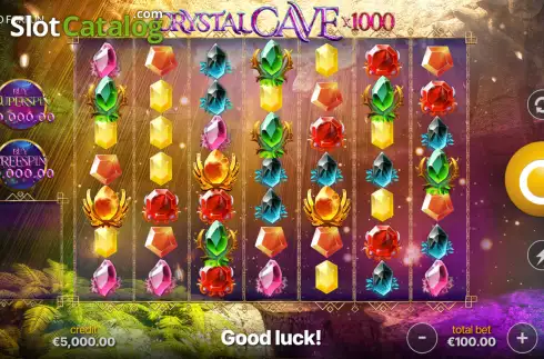 Οθόνη2. Crystal Cave 1000 Κουλοχέρης