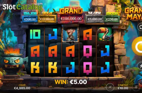 Οθόνη3. Grand Maya Κουλοχέρης