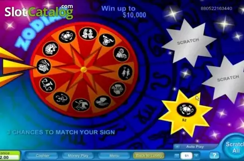 Zodiac (NeoGames) Λογότυπο Zodiac (NeoGames) Λογότυπο