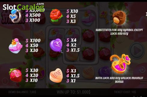 Οθόνη6. Love Struck (NeoGames) Κουλοχέρης 
