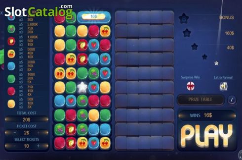 Οθόνη3. Fruity Cubes Κουλοχέρης