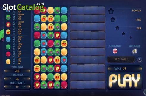Οθόνη4. Fruity Cubes Κουλοχέρης