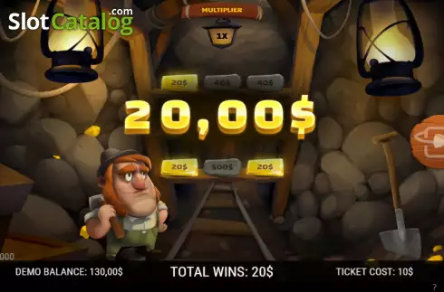 Οθόνη4. Lucky Digger Κουλοχέρης
