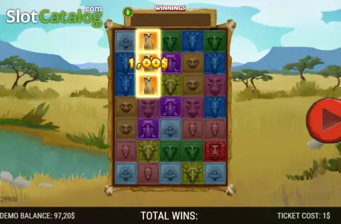Οθόνη5. Savanna Adventures Κουλοχέρης