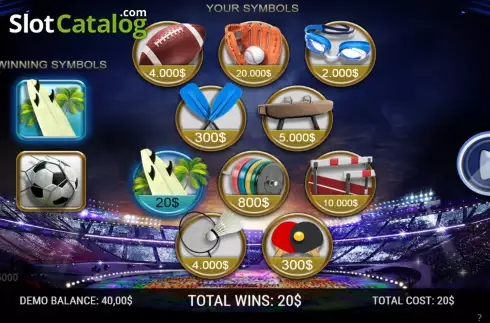 Οθόνη4. Win It All Sports Κουλοχέρης