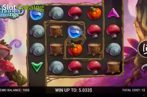 Οθόνη2. Enchanted Winnings Κουλοχέρης 