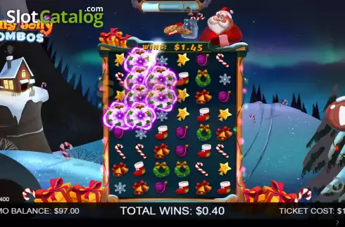 Οθόνη3. Holly Jolly Combos Κουλοχέρης
