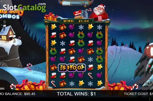 Οθόνη4. Holly Jolly Combos Κουλοχέρης