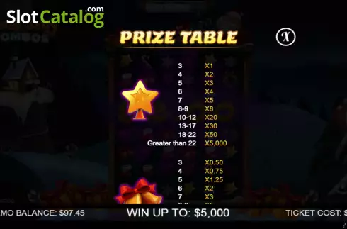 Οθόνη7. Holly Jolly Combos Κουλοχέρης