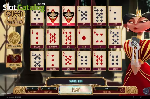 Οθόνη4. Queen of Diamonds Κουλοχέρης