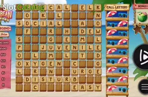 Οθόνη2. Caribbean Cashword Κουλοχέρης 