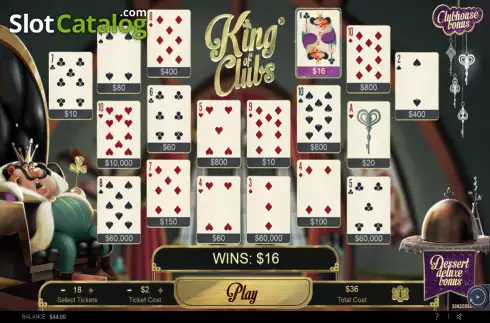 Οθόνη3. King of Clubs Κουλοχέρης