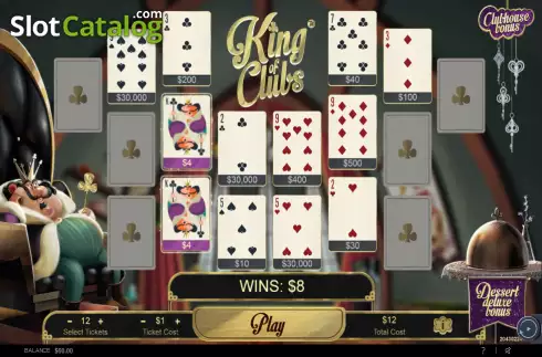 Οθόνη4. King of Clubs Κουλοχέρης