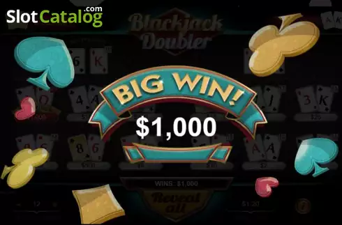 Οθόνη4. Blackjack Doubler Κουλοχέρης