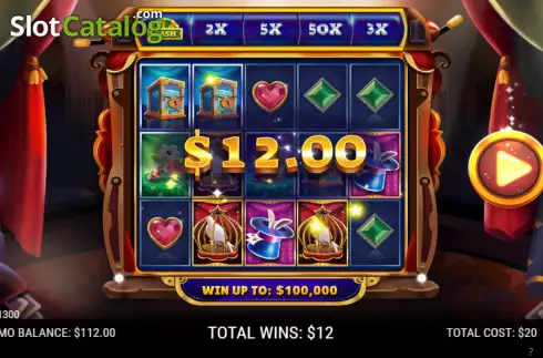 Οθόνη3. Magic Winnings Κουλοχέρης