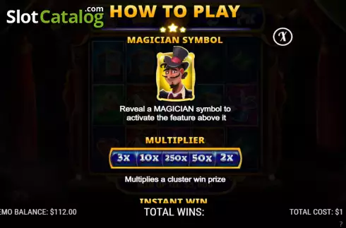 Οθόνη5. Magic Winnings Κουλοχέρης