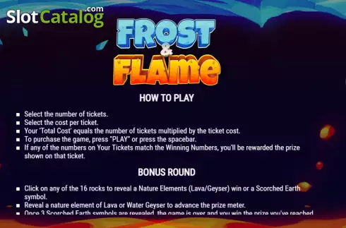 Οθόνη6. Frost and Flame Κουλοχέρης