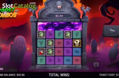 Οθόνη3. Spooky Combos Κουλοχέρης