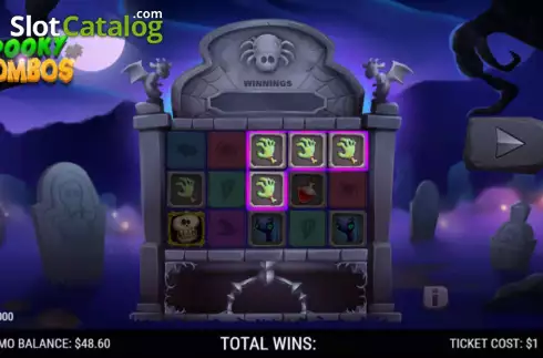 Οθόνη4. Spooky Combos Κουλοχέρης