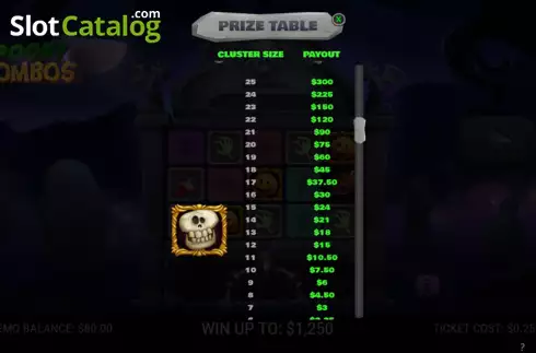 Οθόνη9. Spooky Combos Κουλοχέρης